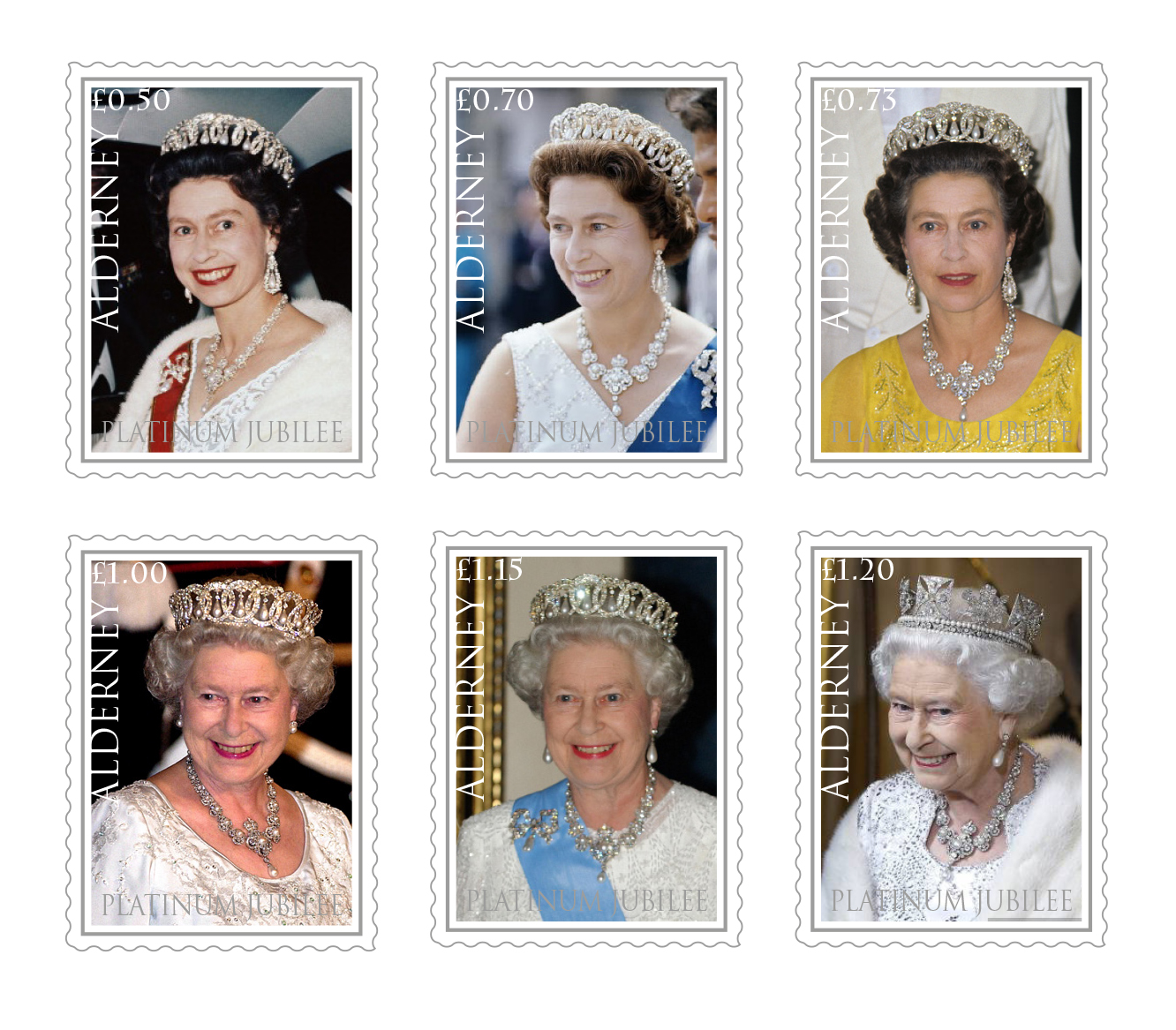 Philatelic first for Guernsey Post with Platinum Jubilee stamps